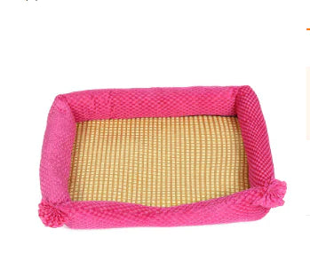 Universal Pet Bed with Cooling and Warm Mat