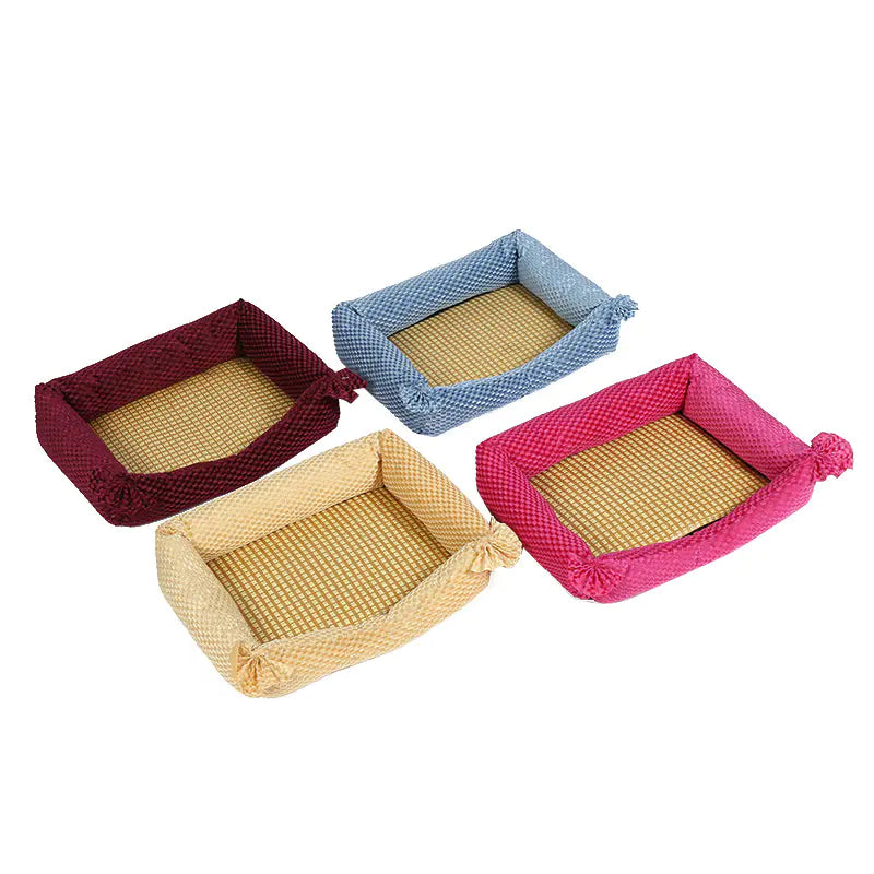 Universal Pet Bed with Cooling and Warm Mat
