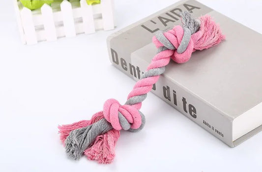 Large Cotton Knot Rope Dog Toy for Training (28cm)