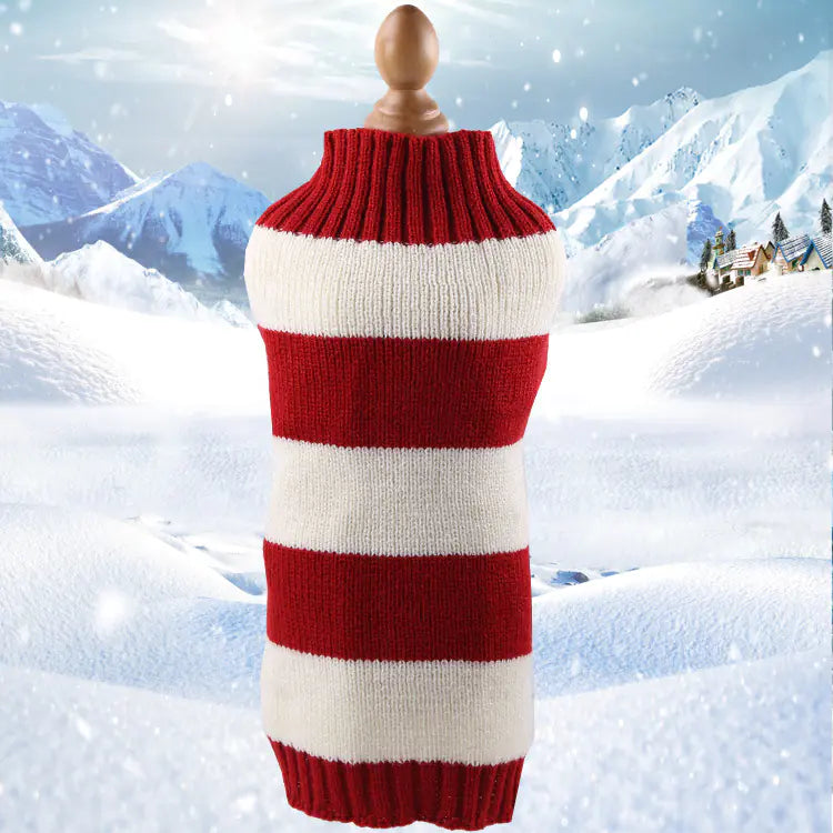 Cashmere Twisted Rope Pet Sweater for Dogs