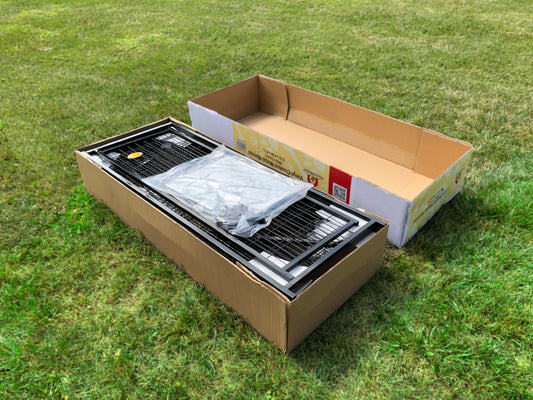 Welded Wire Dog Kennel, Indoor & Outdoor Use, Waterproof Cover Included, Black, 8 Ft X 4 Ft X 6 Ft