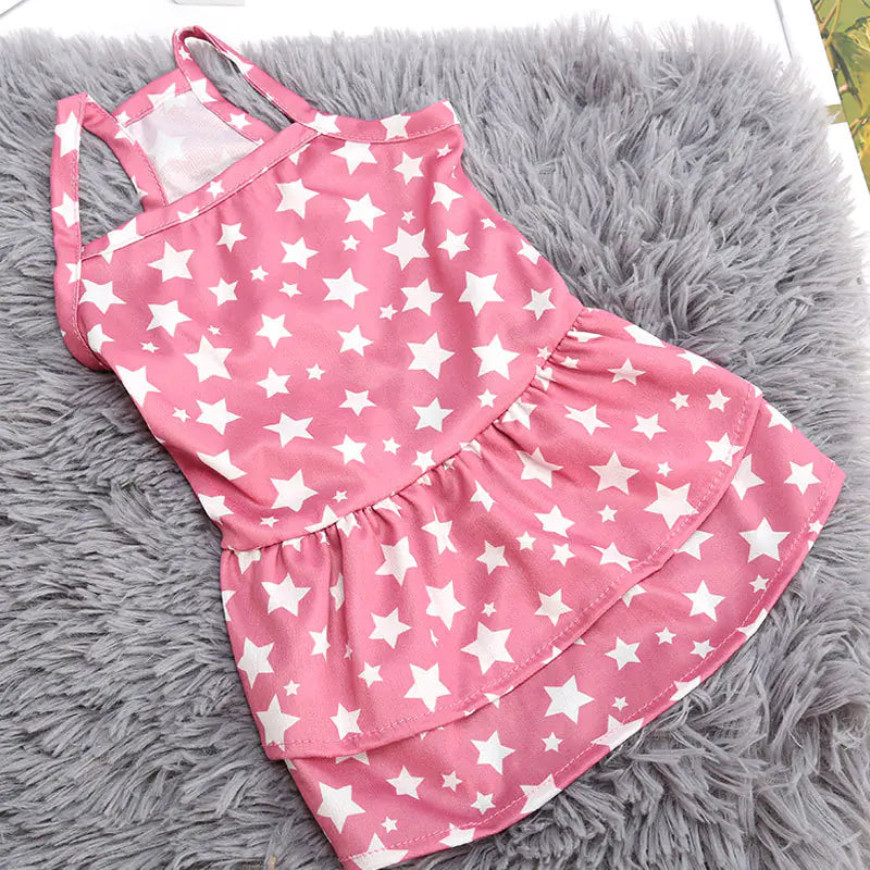 Summer Breathable Dog & Cat Skirt for Small Pets