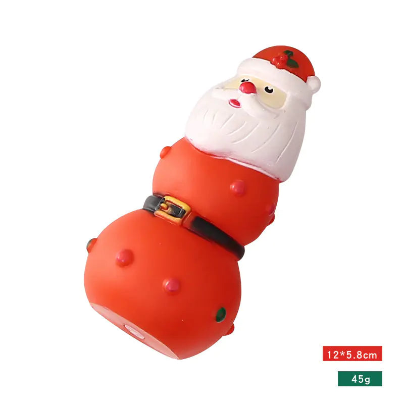 Christmas Dog Toys - Durable Chew and Squeak Toys